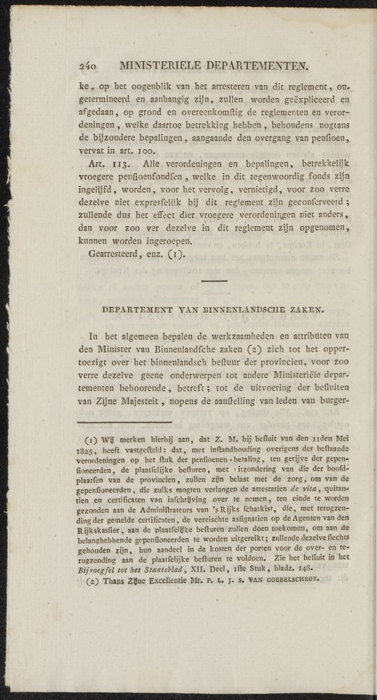 Nederlandsche pandecten, of Verzameling van wetten in het Koningrijk der Nederlanden / door W.Y. van Hamelsveld - 