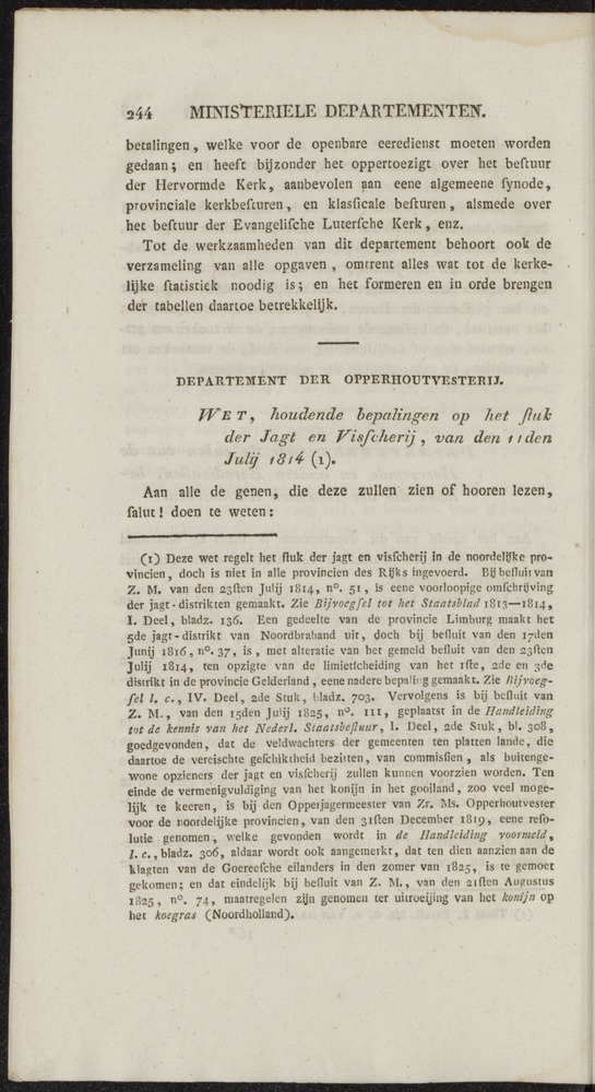 Nederlandsche pandecten, of Verzameling van wetten in het Koningrijk der Nederlanden / door W.Y. van Hamelsveld - 