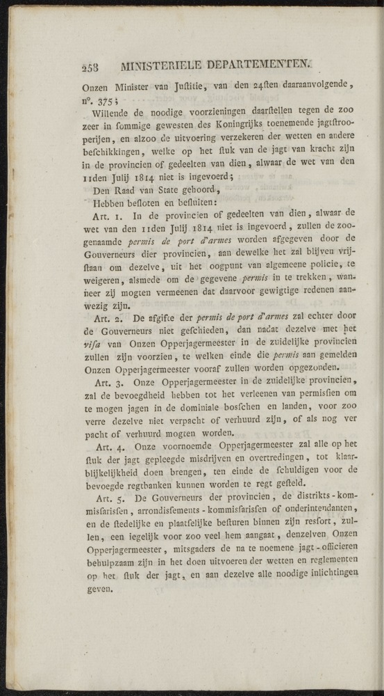 Nederlandsche pandecten, of Verzameling van wetten in het Koningrijk der Nederlanden / door W.Y. van Hamelsveld - 