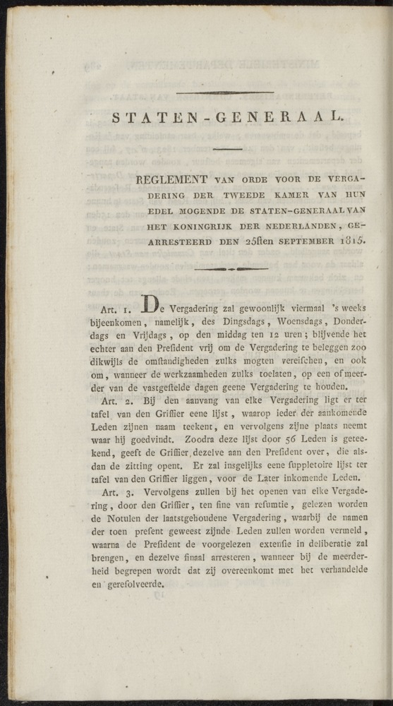 Nederlandsche pandecten, of Verzameling van wetten in het Koningrijk der Nederlanden / door W.Y. van Hamelsveld - 