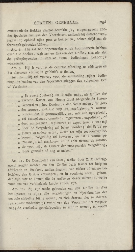 Nederlandsche pandecten, of Verzameling van wetten in het Koningrijk der Nederlanden / door W.Y. van Hamelsveld - 