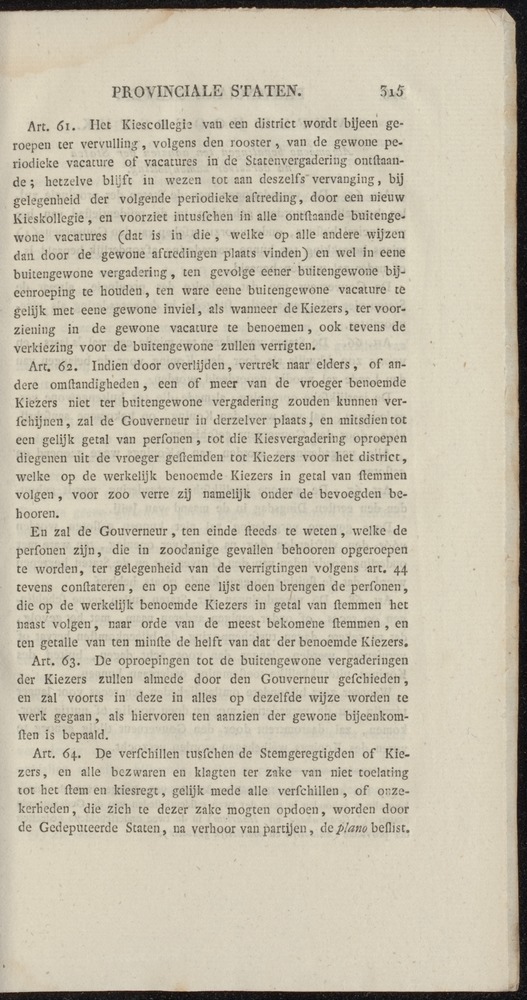 Nederlandsche pandecten, of Verzameling van wetten in het Koningrijk der Nederlanden / door W.Y. van Hamelsveld - 