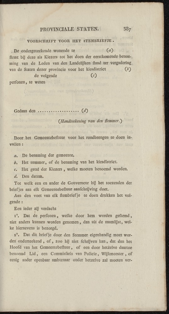 Nederlandsche pandecten, of Verzameling van wetten in het Koningrijk der Nederlanden / door W.Y. van Hamelsveld - 