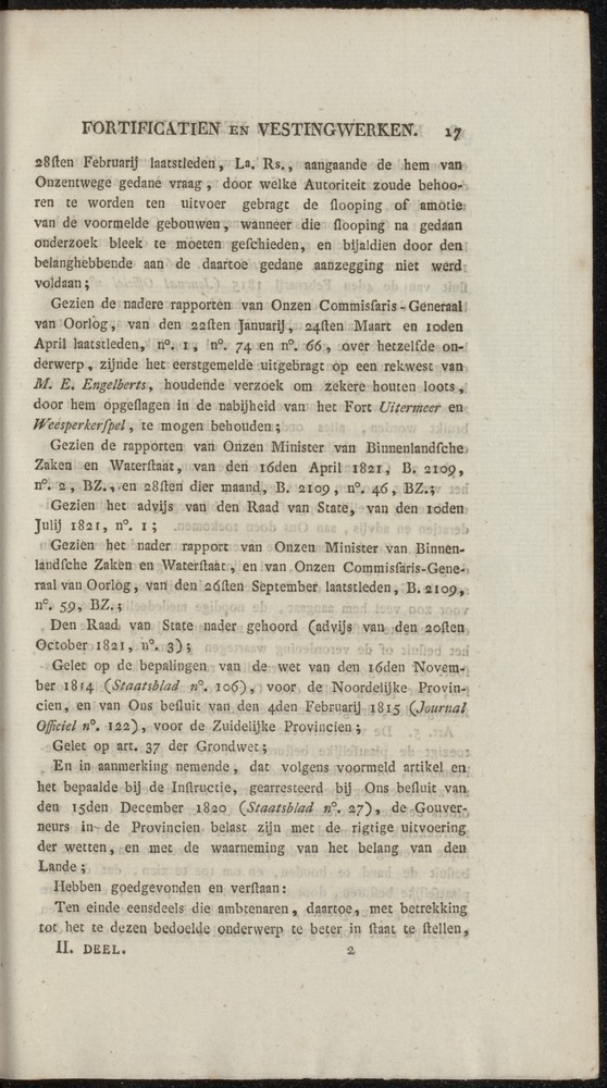 Nederlandsche pandecten, of Verzameling van wetten in het Koningrijk der Nederlanden / door W.Y. van Hamelsveld - 