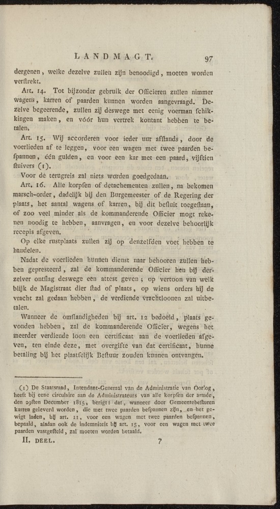 Nederlandsche pandecten, of Verzameling van wetten in het Koningrijk der Nederlanden / door W.Y. van Hamelsveld - 