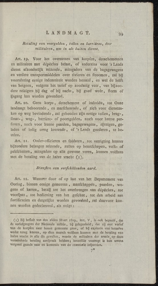 Nederlandsche pandecten, of Verzameling van wetten in het Koningrijk der Nederlanden / door W.Y. van Hamelsveld - 