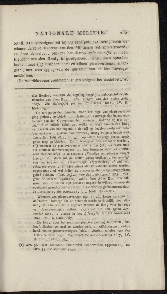 Nederlandsche pandecten, of Verzameling van wetten in het Koningrijk der Nederlanden / door W.Y. van Hamelsveld - 