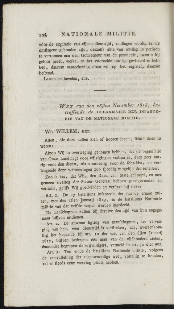 Nederlandsche pandecten, of Verzameling van wetten in het Koningrijk der Nederlanden / door W.Y. van Hamelsveld - 