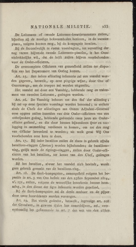 Nederlandsche pandecten, of Verzameling van wetten in het Koningrijk der Nederlanden / door W.Y. van Hamelsveld - 