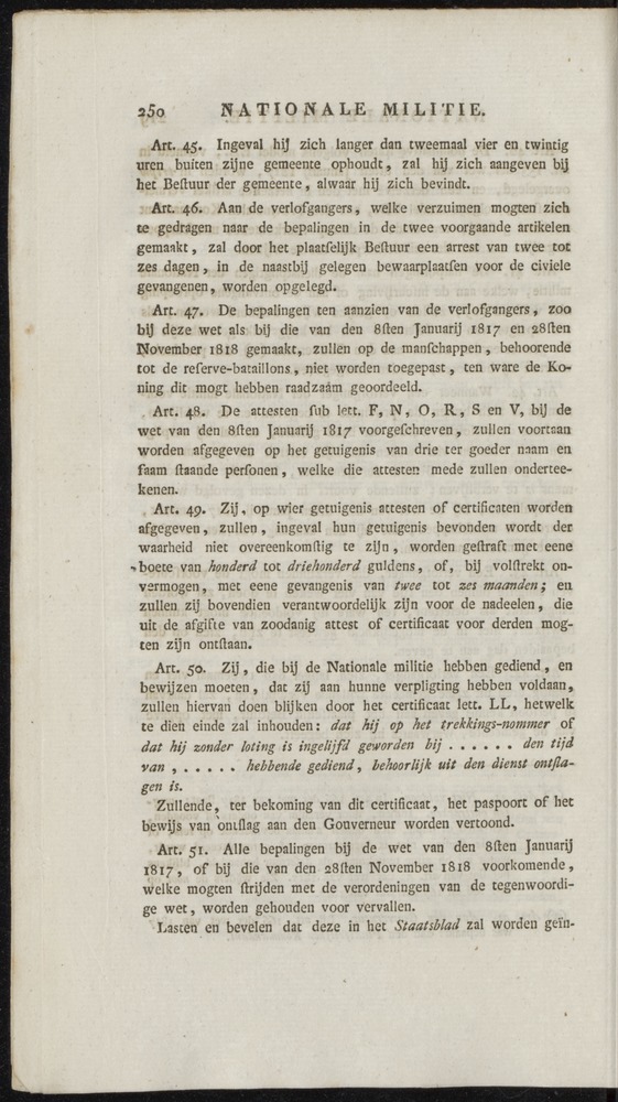 Nederlandsche pandecten, of Verzameling van wetten in het Koningrijk der Nederlanden / door W.Y. van Hamelsveld - 