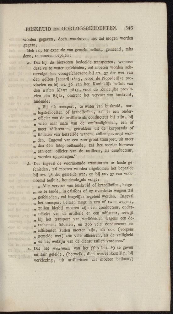 Nederlandsche pandecten, of Verzameling van wetten in het Koningrijk der Nederlanden / door W.Y. van Hamelsveld - 
