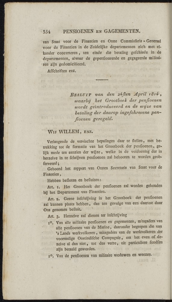 Nederlandsche pandecten, of Verzameling van wetten in het Koningrijk der Nederlanden / door W.Y. van Hamelsveld - 