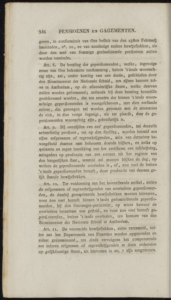 Nederlandsche pandecten, of Verzameling van wetten in het Koningrijk der Nederlanden / door W.Y. van Hamelsveld - 