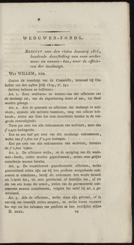 Nederlandsche pandecten, of Verzameling van wetten in het Koningrijk der Nederlanden / door W.Y. van Hamelsveld - 