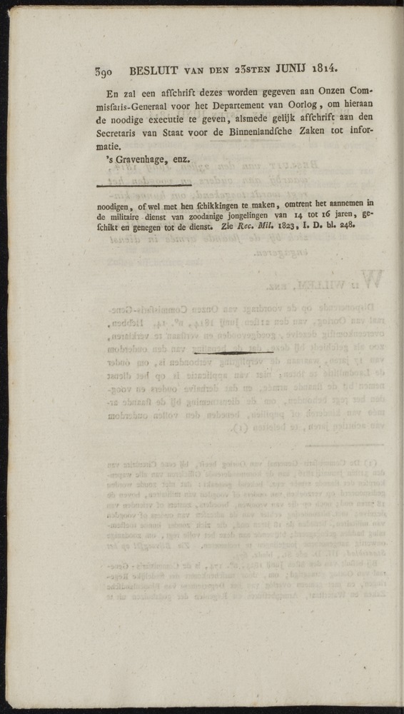 Nederlandsche pandecten, of Verzameling van wetten in het Koningrijk der Nederlanden / door W.Y. van Hamelsveld - 