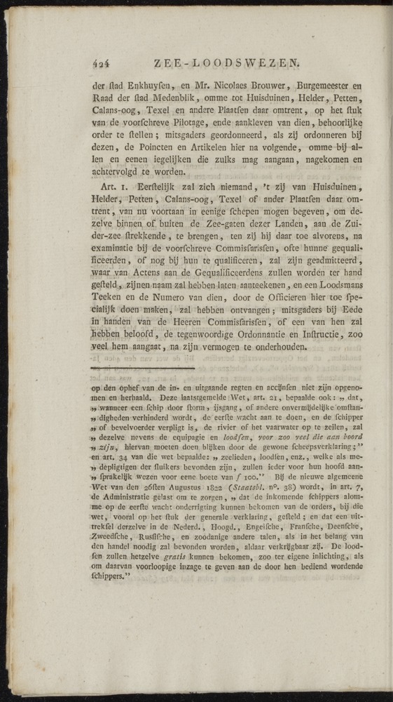 Nederlandsche pandecten, of Verzameling van wetten in het Koningrijk der Nederlanden / door W.Y. van Hamelsveld - 