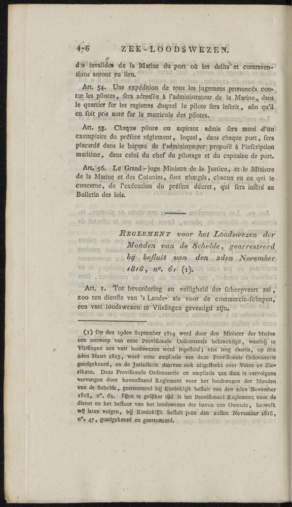 Nederlandsche pandecten, of Verzameling van wetten in het Koningrijk der Nederlanden / door W.Y. van Hamelsveld - 