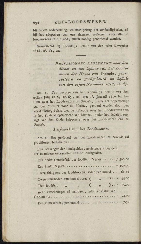 Nederlandsche pandecten, of Verzameling van wetten in het Koningrijk der Nederlanden / door W.Y. van Hamelsveld - 
