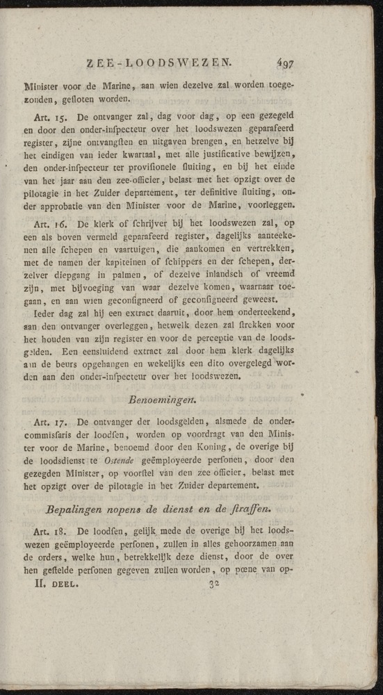 Nederlandsche pandecten, of Verzameling van wetten in het Koningrijk der Nederlanden / door W.Y. van Hamelsveld - 