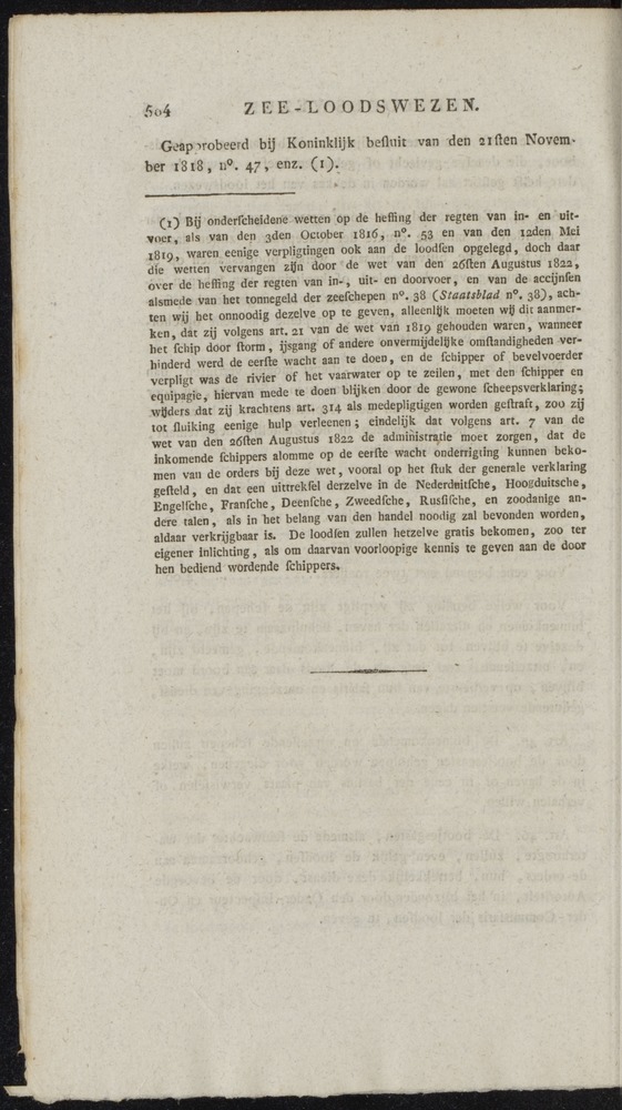 Nederlandsche pandecten, of Verzameling van wetten in het Koningrijk der Nederlanden / door W.Y. van Hamelsveld - 