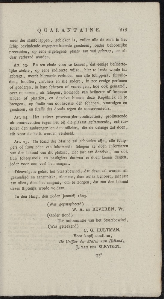 Nederlandsche pandecten, of Verzameling van wetten in het Koningrijk der Nederlanden / door W.Y. van Hamelsveld - 
