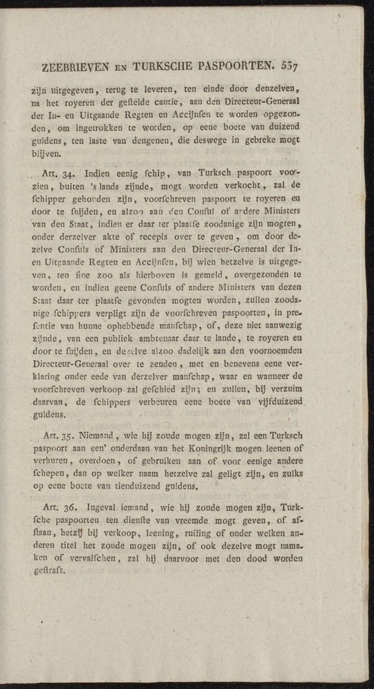 Nederlandsche pandecten, of Verzameling van wetten in het Koningrijk der Nederlanden / door W.Y. van Hamelsveld - 