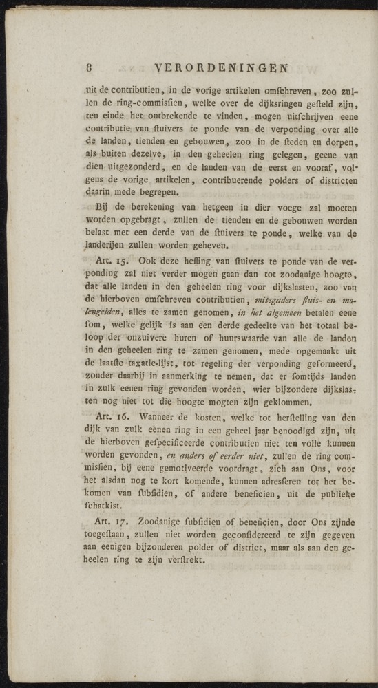Nederlandsche pandecten, of Verzameling van wetten in het Koningrijk der Nederlanden / door W.Y. van Hamelsveld - 
