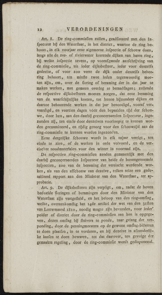 Nederlandsche pandecten, of Verzameling van wetten in het Koningrijk der Nederlanden / door W.Y. van Hamelsveld - 