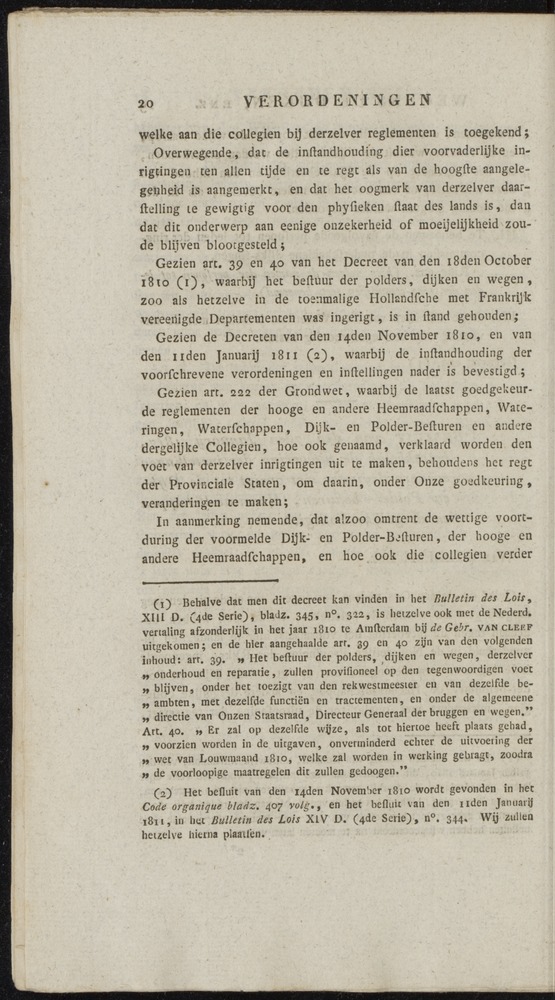 Nederlandsche pandecten, of Verzameling van wetten in het Koningrijk der Nederlanden / door W.Y. van Hamelsveld - 