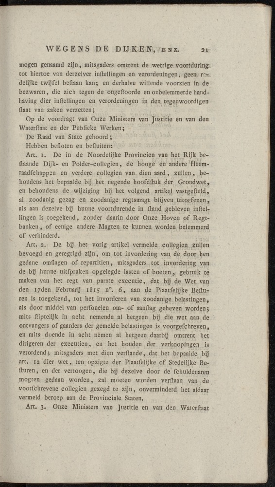 Nederlandsche pandecten, of Verzameling van wetten in het Koningrijk der Nederlanden / door W.Y. van Hamelsveld - 