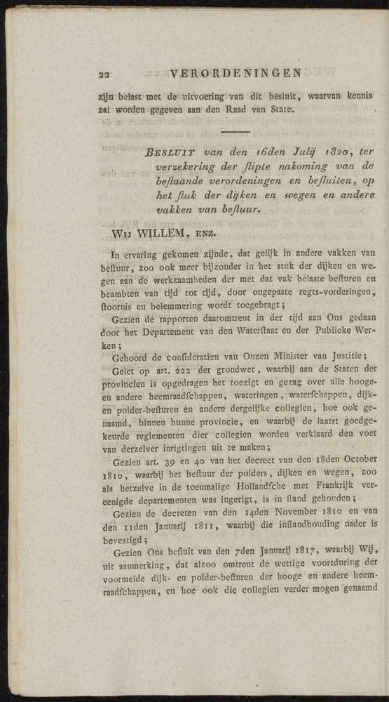 Nederlandsche pandecten, of Verzameling van wetten in het Koningrijk der Nederlanden / door W.Y. van Hamelsveld - 