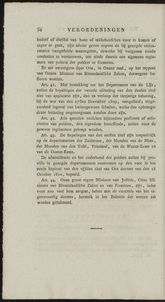 Nederlandsche pandecten, of Verzameling van wetten in het Koningrijk der Nederlanden / door W.Y. van Hamelsveld - 