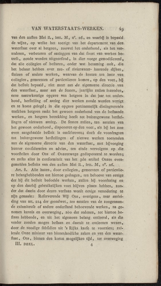 Nederlandsche pandecten, of Verzameling van wetten in het Koningrijk der Nederlanden / door W.Y. van Hamelsveld - 