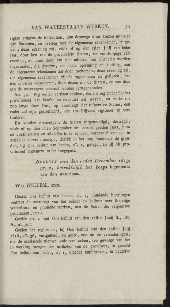 Nederlandsche pandecten, of Verzameling van wetten in het Koningrijk der Nederlanden / door W.Y. van Hamelsveld - 
