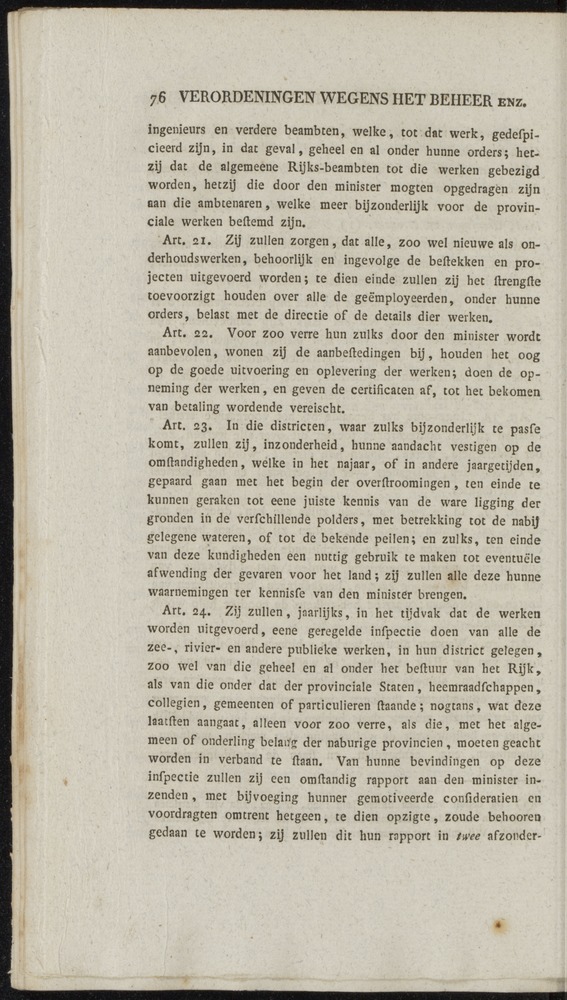 Nederlandsche pandecten, of Verzameling van wetten in het Koningrijk der Nederlanden / door W.Y. van Hamelsveld - 
