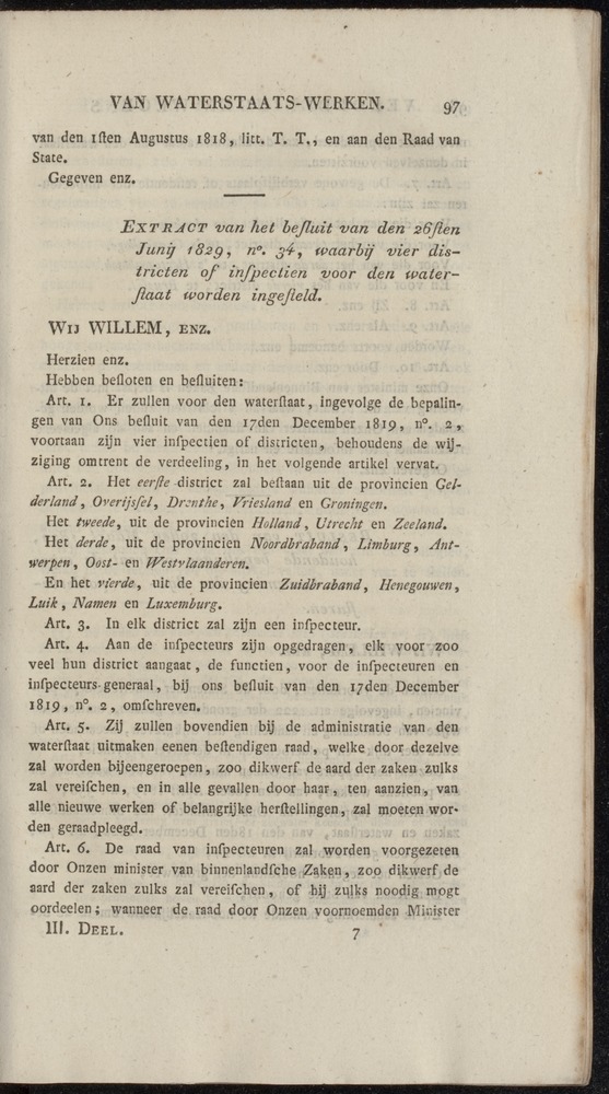 Nederlandsche pandecten, of Verzameling van wetten in het Koningrijk der Nederlanden / door W.Y. van Hamelsveld - 