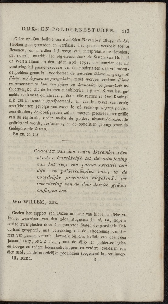 Nederlandsche pandecten, of Verzameling van wetten in het Koningrijk der Nederlanden / door W.Y. van Hamelsveld - 