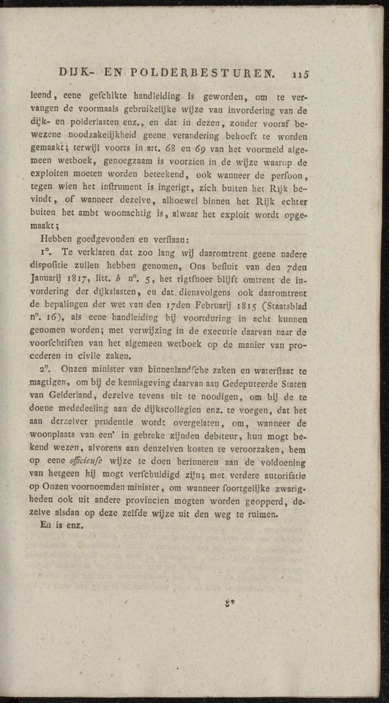 Nederlandsche pandecten, of Verzameling van wetten in het Koningrijk der Nederlanden / door W.Y. van Hamelsveld - 