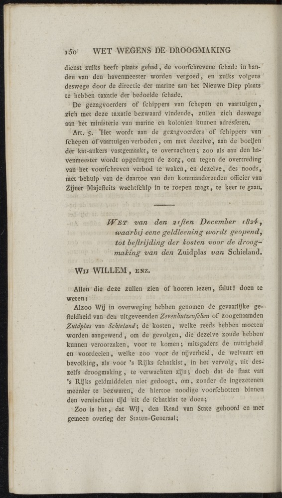 Nederlandsche pandecten, of Verzameling van wetten in het Koningrijk der Nederlanden / door W.Y. van Hamelsveld - 