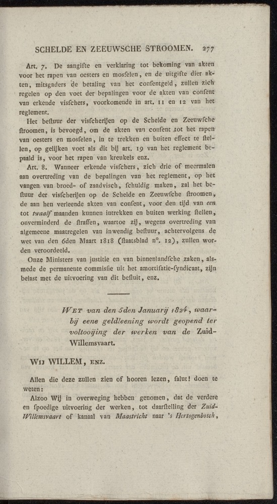 Nederlandsche pandecten, of Verzameling van wetten in het Koningrijk der Nederlanden / door W.Y. van Hamelsveld - 
