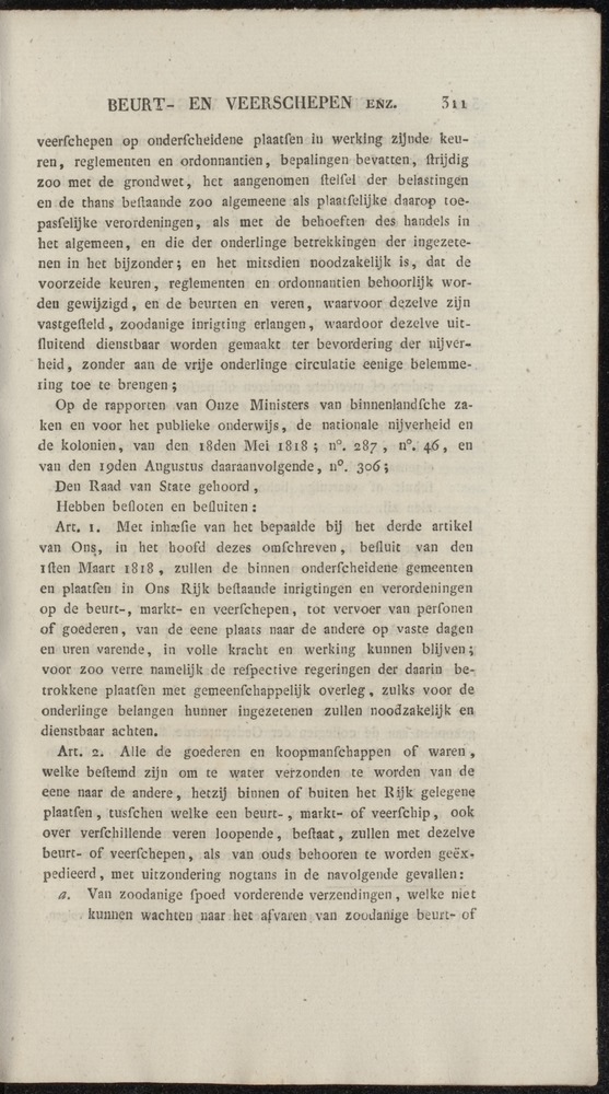 Nederlandsche pandecten, of Verzameling van wetten in het Koningrijk der Nederlanden / door W.Y. van Hamelsveld - 