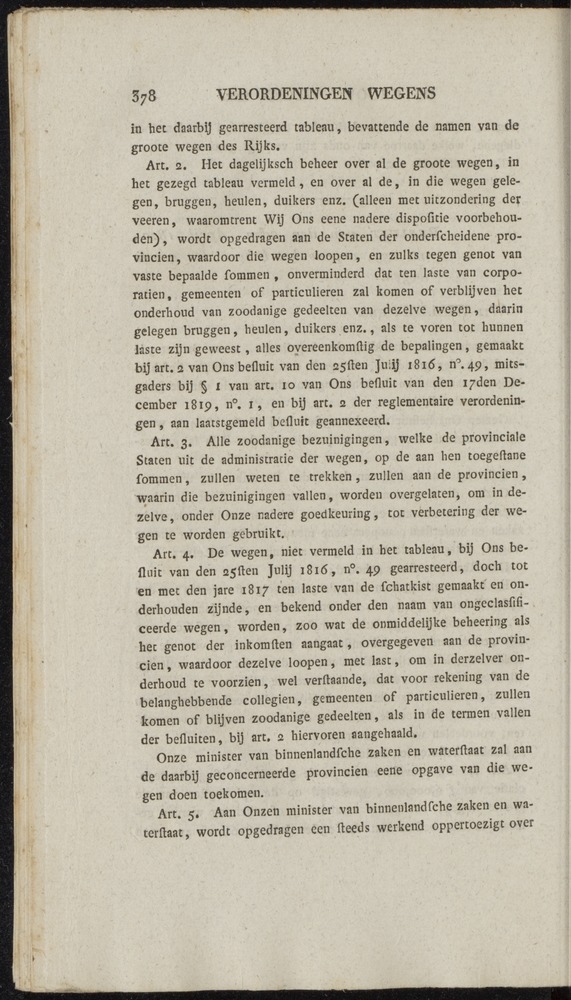 Nederlandsche pandecten, of Verzameling van wetten in het Koningrijk der Nederlanden / door W.Y. van Hamelsveld - 