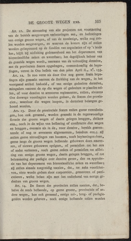 Nederlandsche pandecten, of Verzameling van wetten in het Koningrijk der Nederlanden / door W.Y. van Hamelsveld - 