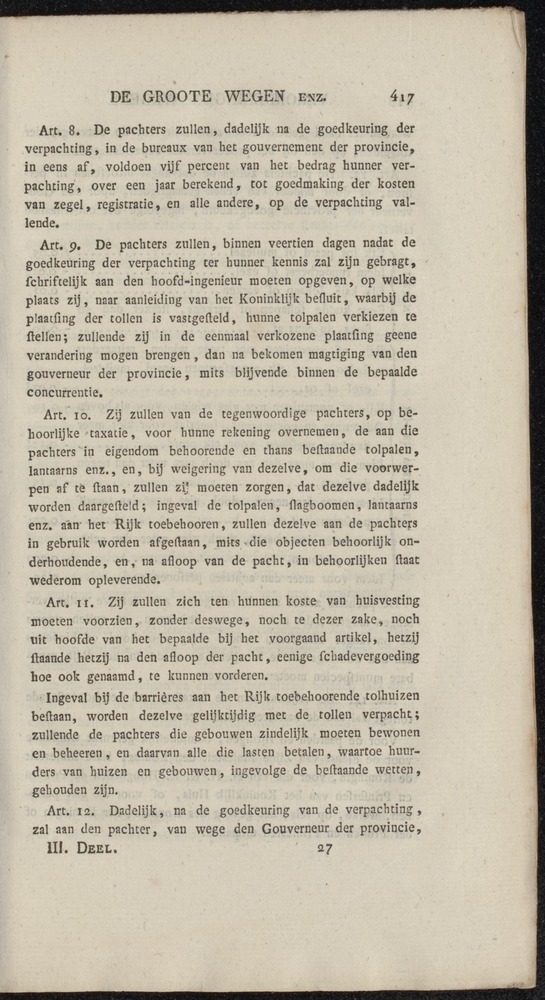 Nederlandsche pandecten, of Verzameling van wetten in het Koningrijk der Nederlanden / door W.Y. van Hamelsveld - 