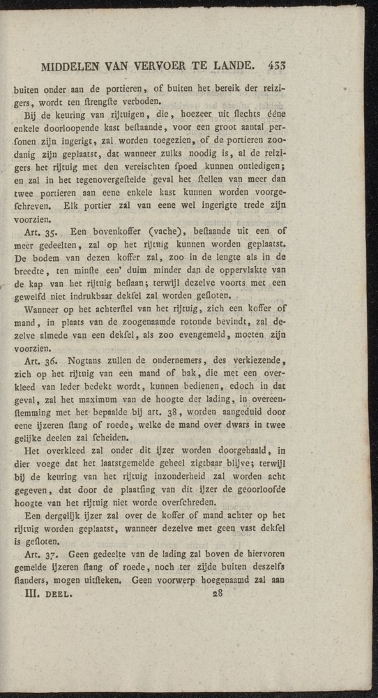 Nederlandsche pandecten, of Verzameling van wetten in het Koningrijk der Nederlanden / door W.Y. van Hamelsveld - 