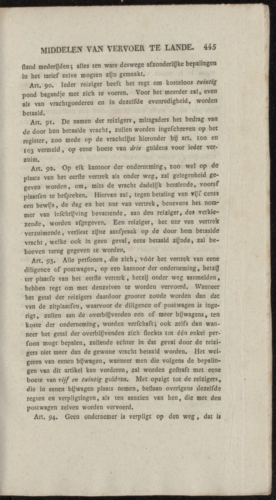 Nederlandsche pandecten, of Verzameling van wetten in het Koningrijk der Nederlanden / door W.Y. van Hamelsveld - 