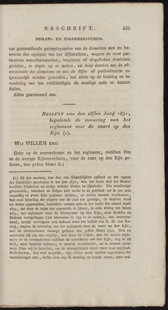 Nederlandsche pandecten, of Verzameling van wetten in het Koningrijk der Nederlanden / door W.Y. van Hamelsveld - 