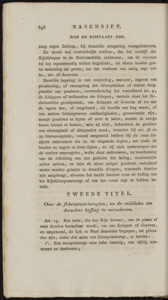 Nederlandsche pandecten, of Verzameling van wetten in het Koningrijk der Nederlanden / door W.Y. van Hamelsveld - 