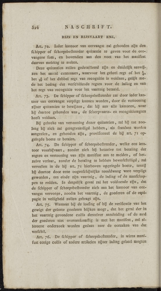 Nederlandsche pandecten, of Verzameling van wetten in het Koningrijk der Nederlanden / door W.Y. van Hamelsveld - 