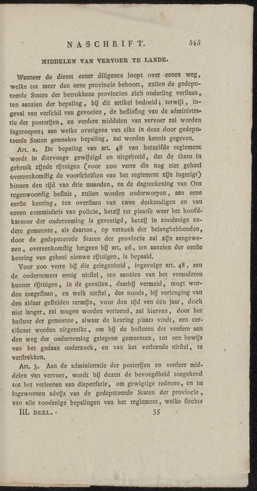 Nederlandsche pandecten, of Verzameling van wetten in het Koningrijk der Nederlanden / door W.Y. van Hamelsveld - 